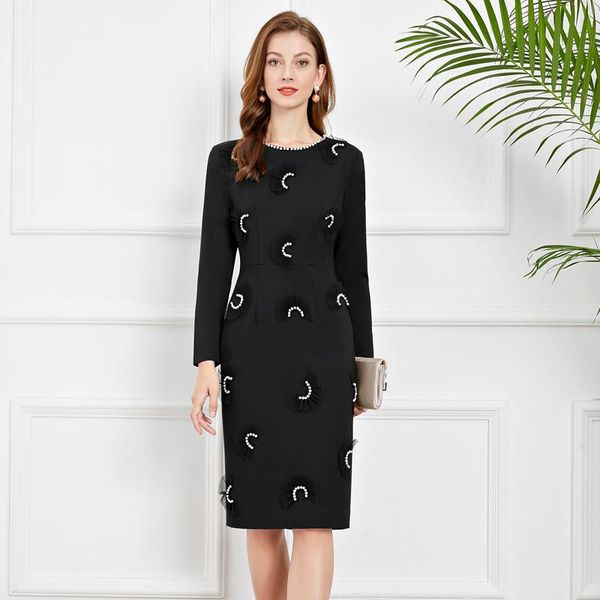 casual dresses designer autumn women's fashion party office vintage elegant chic diamonds black pencil long sleeve dress, Black;gray
casual dresses designer autumn women's fashion party office vintage elegant chic diamonds black pencil long sleeve dress, Black;gray