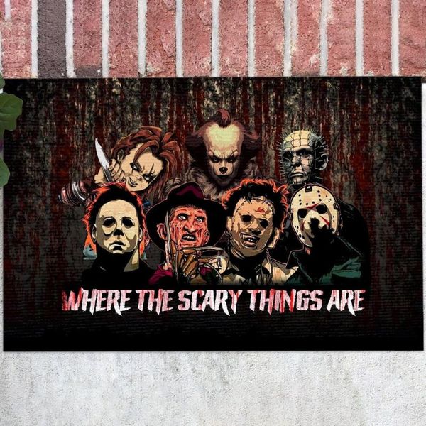 carpets cloocl halloween where the scary things are doormat 3d print floor door mat non-slip soft flannel carpet for hallway bedroom
carpets cloocl halloween where the scary things are doormat 3d print floor door mat non-slip soft flannel carpet for hallway bedroom