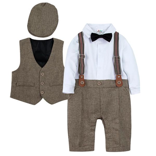 jumpsuits born tuxedo baby boys christening clothing set infant wedding party romper toddler formal outfits long sleeve twill suit, Blue
jumpsuits born tuxedo baby boys christening clothing set infant wedding party romper toddler formal outfits long sleeve twill suit, Blue