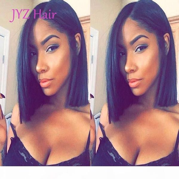 glueless bob wigs virgin human hair lace front wigs for black women straight peruvian brazilian indian lace human hair wigs, Black;brown
glueless bob wigs virgin human hair lace front wigs for black women straight peruvian brazilian indian lace human hair wigs, Black;brown