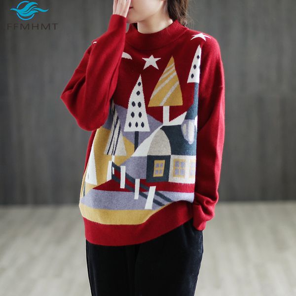 2021 winter new fashion leisure cartoon comic printed pullover sweater female soft cozy long sleeve vintage knitted jumper yvm7, White;black
2021 winter new fashion leisure cartoon comic printed pullover sweater female soft cozy long sleeve vintage knitted jumper yvm7, White;black