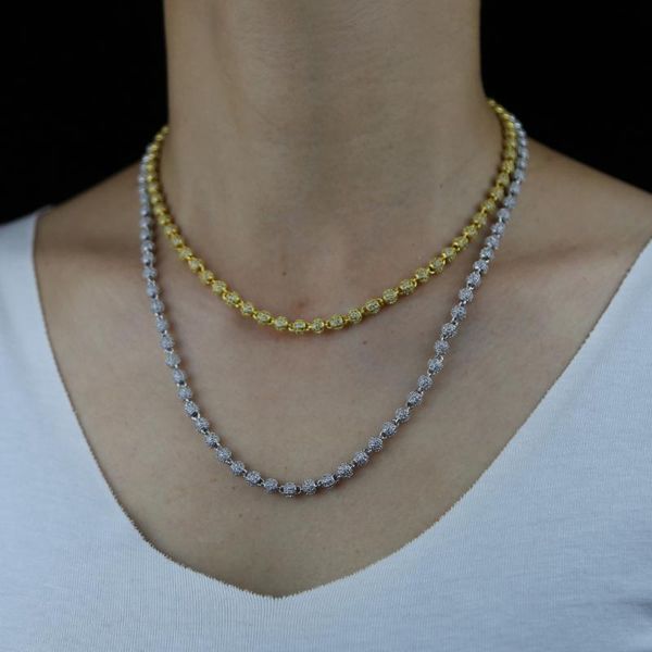 chains 5a cubic zirconia paved mini 4mm ball link chain choker necklace for women girls hip hop jewelry drop ship, Silver
chains 5a cubic zirconia paved mini 4mm ball link chain choker necklace for women girls hip hop jewelry drop ship, Silver