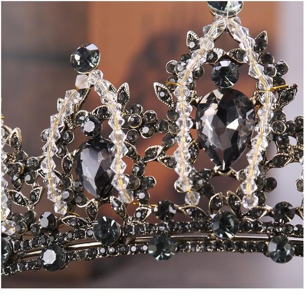 vintage bridal wedding crown hair accessories baroque rhinestone crystal crown handmade bridal headdress princess cro qylbev, Silver
vintage bridal wedding crown hair accessories baroque rhinestone crystal crown handmade bridal headdress princess cro qylbev, Silver