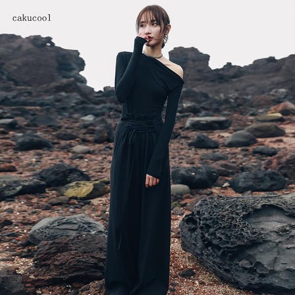 women's pants & capris cakucool vertical high waist wide leg 2021 spring retro casual gentle wind mopping long women, Black;white
women's pants & capris cakucool vertical high waist wide leg 2021 spring retro casual gentle wind mopping long women, Black;white