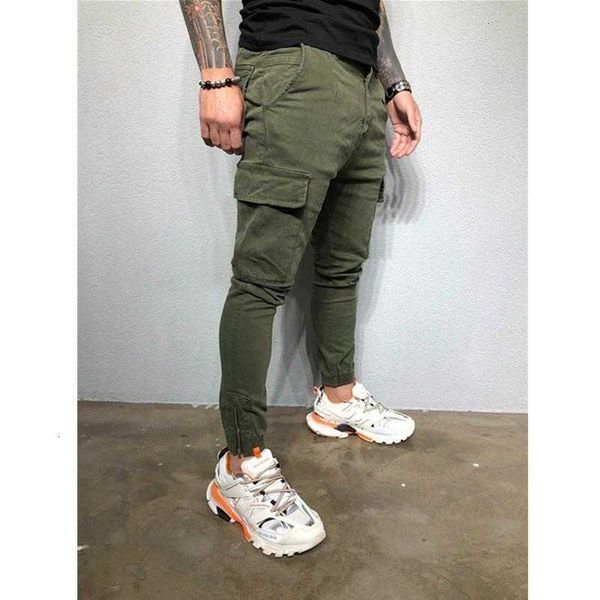 men's pants solid color casual pencil zipper pockets trousers 19ss mens designer jogger pantalones fa xz0l, Black
men's pants solid color casual pencil zipper pockets trousers 19ss mens designer jogger pantalones fa xz0l, Black