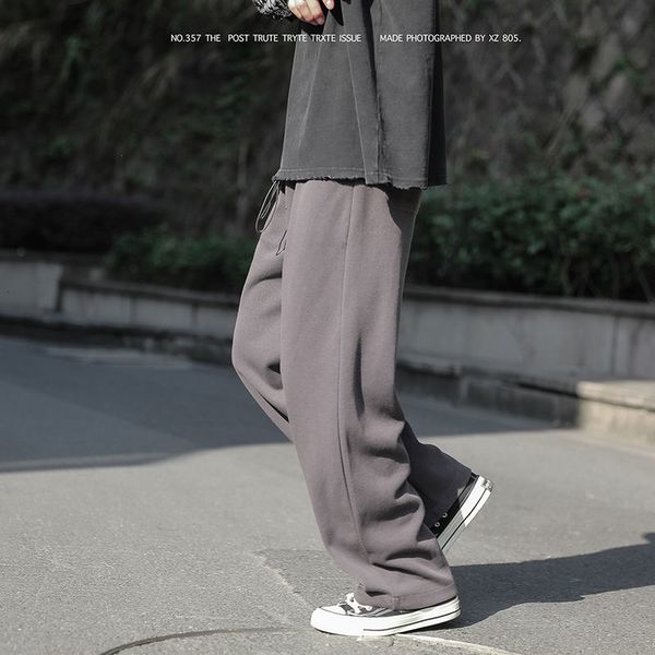 2021 new korean wide-leg men's fashion drawstring casual men streetwear loose hip-hop straight pants mens trousers s-2xl hoeb, Black
2021 new korean wide-leg men's fashion drawstring casual men streetwear loose hip-hop straight pants mens trousers s-2xl hoeb, Black