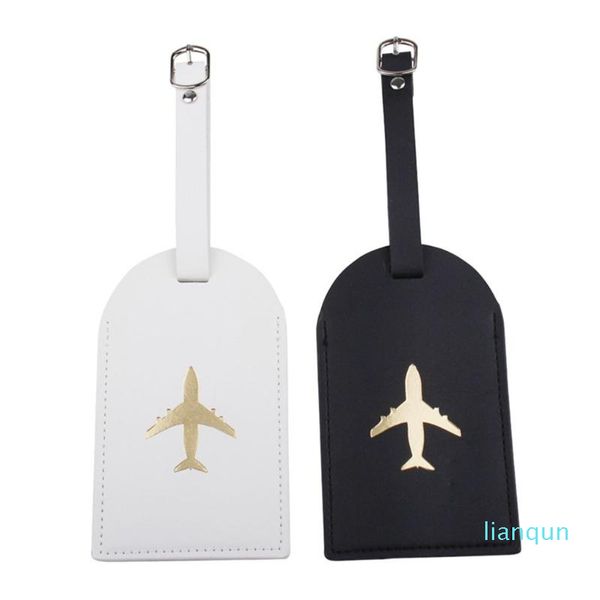 card holders l5ya leather luggage id tag black/ white stylish  bag tags, Brown;gray 
card holders l5ya leather luggage id tag black/ white stylish  bag tags, Brown;gray