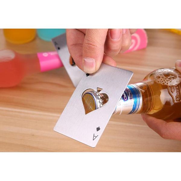 new stylish black silver beer bottle opener poker playing card ace of spades bar tool soda cap opener gift kitch jllvph insyard
new stylish black silver beer bottle opener poker playing card ace of spades bar tool soda cap opener gift kitch jllvph insyard