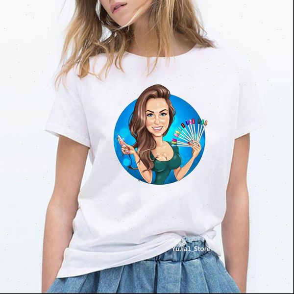 summer vogue nail art print t shirt women funny white t shirt femme manicure shop work clothes personalized tshirt
summer vogue nail art print t shirt women funny white t shirt femme manicure shop work clothes personalized tshirt