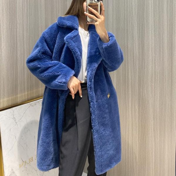 women's fur & faux 100% wool coat women warm winter 2021 fashion coats long thick jacket streetwear autumn clothes veste femme wpy, Black
women's fur & faux 100% wool coat women warm winter 2021 fashion coats long thick jacket streetwear autumn clothes veste femme wpy, Black
