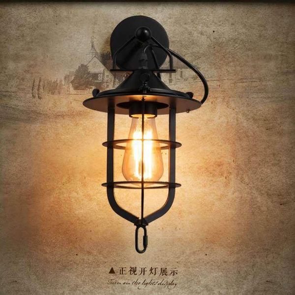 indoor restaurant internet bar black aisle wrought iron american country retro wall lamp creative bedroom bedside lamp
indoor restaurant internet bar black aisle wrought iron american country retro wall lamp creative bedroom bedside lamp