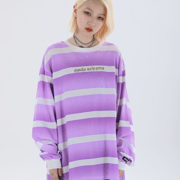 new vintage retro stripe purple long sleeve shirts oversized casual clothes sloth streetwear 2021 fall fashion women clothing upb9, White
new vintage retro stripe purple long sleeve shirts oversized casual clothes sloth streetwear 2021 fall fashion women clothing upb9, White