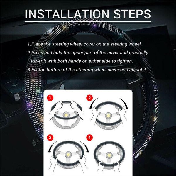 steering wheel covers rhinestones cover shiny silver universal bling car crystal
steering wheel covers rhinestones cover shiny silver universal bling car crystal