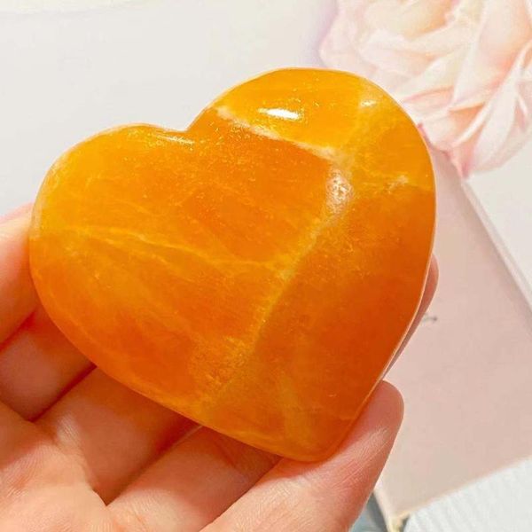decorative objects & figurines natural orange calcite quartz heart energy gem reiki healing
decorative objects & figurines natural orange calcite quartz heart energy gem reiki healing