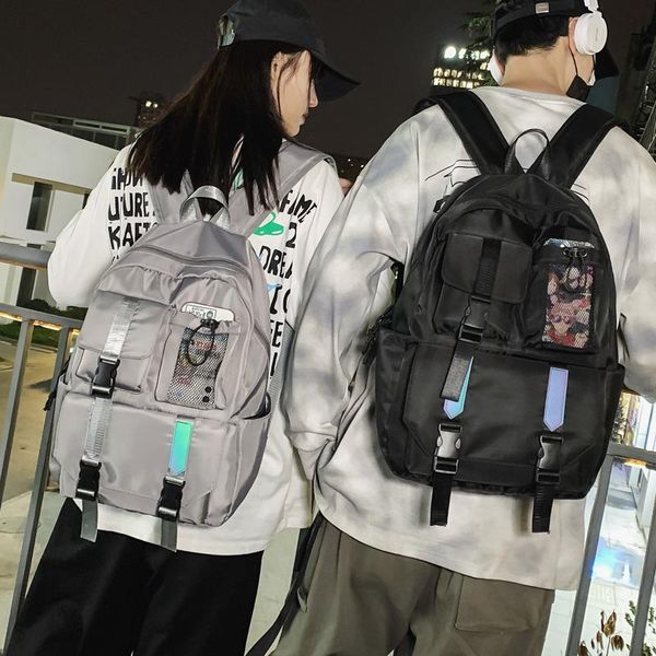 backpack trendy reflective large capacity women men college waterproof school bags for teenage girls korean 2021 travel
backpack trendy reflective large capacity women men college waterproof school bags for teenage girls korean 2021 travel