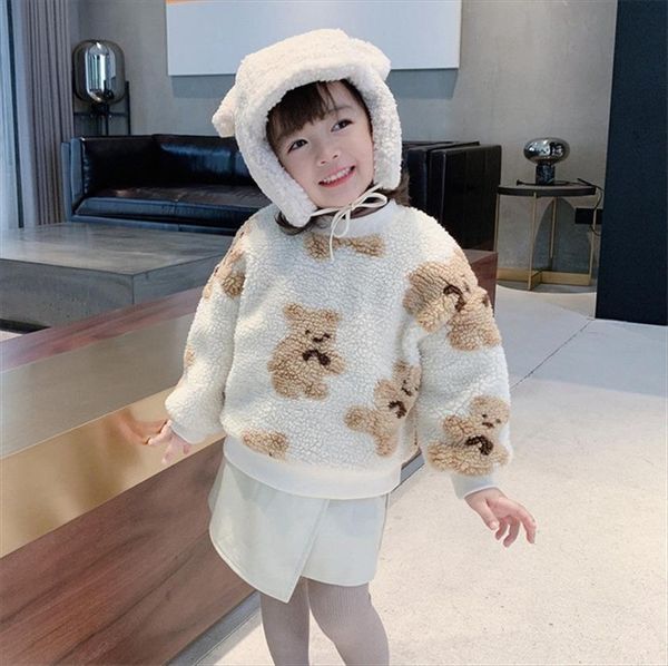 2 6 years winter girls boys thick warm fleece sweatshirts baby kids children print long sleeve top, Black
2 6 years winter girls boys thick warm fleece sweatshirts baby kids children print long sleeve top, Black