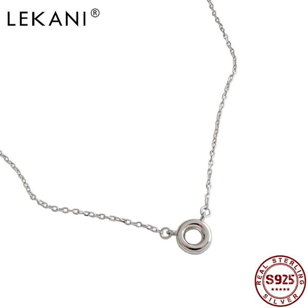 lekani korean style necklace for women s925 sterling silver minimalism circular necklace collarbone short trendy fine jewelry
lekani korean style necklace for women s925 sterling silver minimalism circular necklace collarbone short trendy fine jewelry