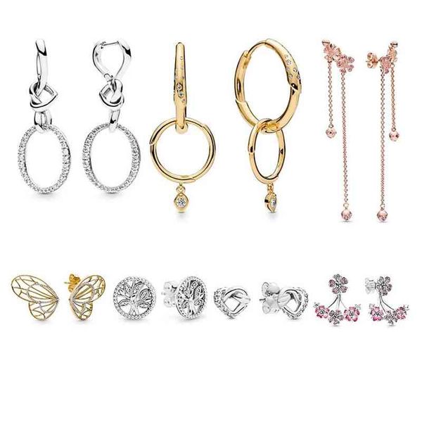 women jewelry sterling silver fit original pandora diy designer charms accessories earrings pendientes plata de ley 925 mujer, Golden
women jewelry sterling silver fit original pandora diy designer charms accessories earrings pendientes plata de ley 925 mujer, Golden