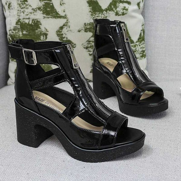sandals thick sandals of women platform shoes wear 's fashion will see toe open thick shoe lace k7it, Black
sandals thick sandals of women platform shoes wear 's fashion will see toe open thick shoe lace k7it, Black