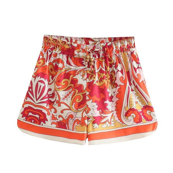 women's shorts vintage chic beading fashion for lady summer elastic wasit casual women 2021 elegant printing girl, White;black
women's shorts vintage chic beading fashion for lady summer elastic wasit casual women 2021 elegant printing girl, White;black