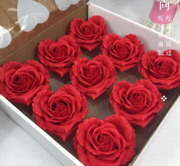 9pcs artificial heart rose flower soap for wedding party birthday valentine's day souvenirs gifts favor home decoration
9pcs artificial heart rose flower soap for wedding party birthday valentine's day souvenirs gifts favor home decoration