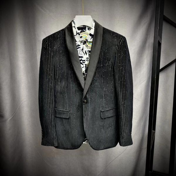 men's suits & blazers autumn winter corduroy suit jacket +pant dinner blazer masculino hight quality black terno slim fit, White;black
men's suits & blazers autumn winter corduroy suit jacket +pant dinner blazer masculino hight quality black terno slim fit, White;black