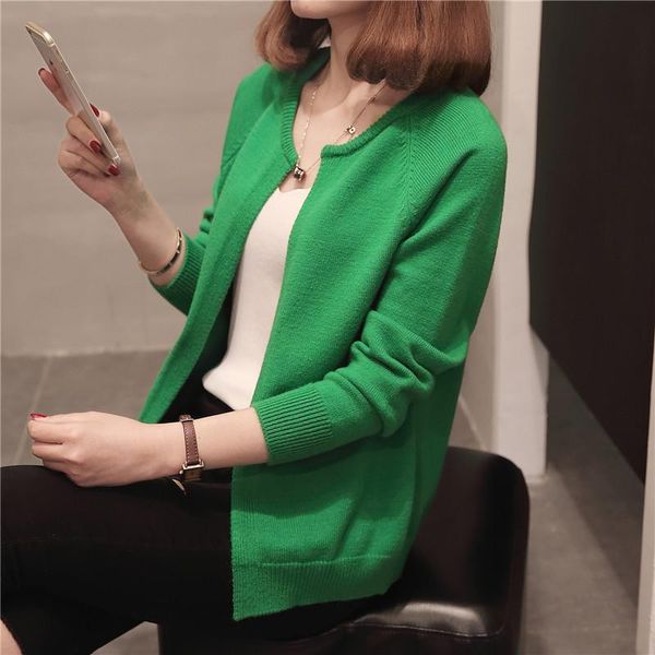 women's sweaters 2021 female knit cardigan sweater coat with pockets v-neck shawl knitted jacket 5 color clothing soft comfortable, White;black
women's sweaters 2021 female knit cardigan sweater coat with pockets v-neck shawl knitted jacket 5 color clothing soft comfortable, White;black