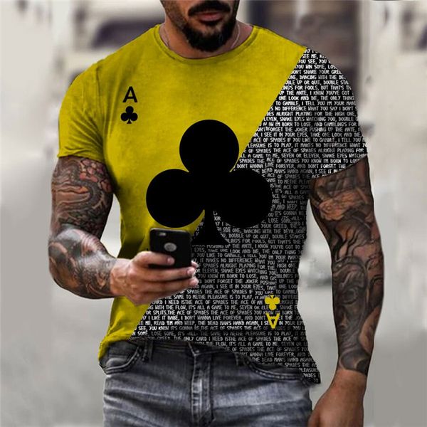 poker plum blossom pattern men's 3d t shirt graphic optical illusion short sleeve party street punk goth crew neck summer, White;black
poker plum blossom pattern men's 3d t shirt graphic optical illusion short sleeve party street punk goth crew neck summer, White;black