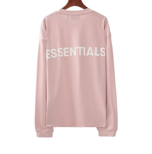 fog back reflective essentials double high street crew neck long sleeve men and women, White;black
fog back reflective essentials double high street crew neck long sleeve men and women, White;black