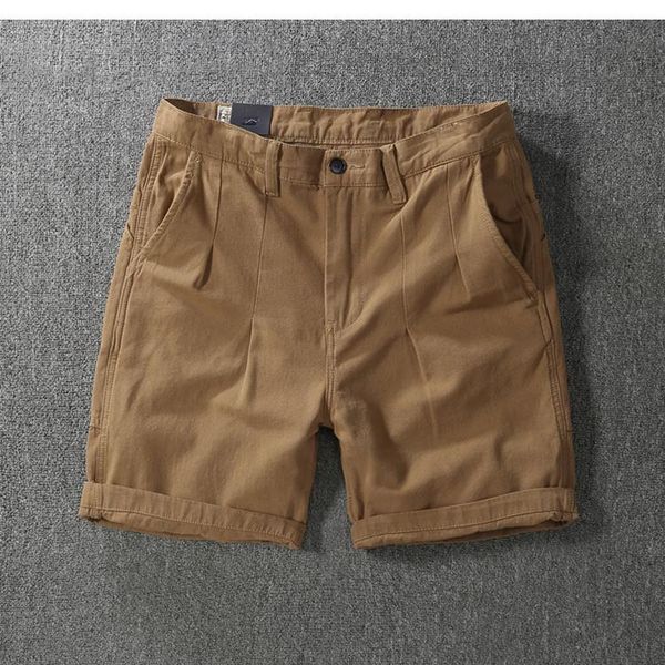 men's shorts design pleated men retro japan style straight loose cotton canvas sport jogger solid color simple washing plus size, White;black
men's shorts design pleated men retro japan style straight loose cotton canvas sport jogger solid color simple washing plus size, White;black