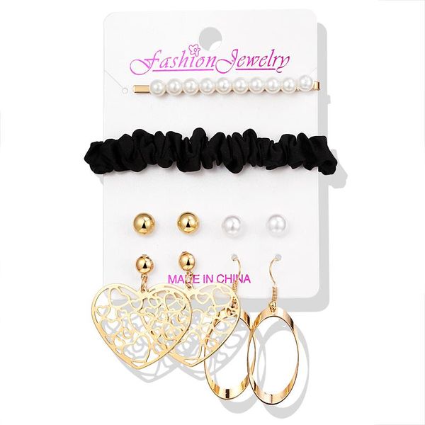 earrings & necklace fashion tassel pearl metal jewelry set for women 2021 dangle hairband vintage gold jewellery wedding gifts, Silver
earrings & necklace fashion tassel pearl metal jewelry set for women 2021 dangle hairband vintage gold jewellery wedding gifts, Silver