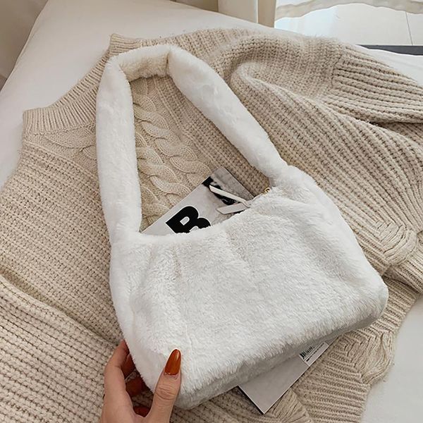 outdoor bags winter vintage zebra pattern shoulder underarm bag female plush autumn handbag soft warm fur tote purse for lady sac a main
outdoor bags winter vintage zebra pattern shoulder underarm bag female plush autumn handbag soft warm fur tote purse for lady sac a main