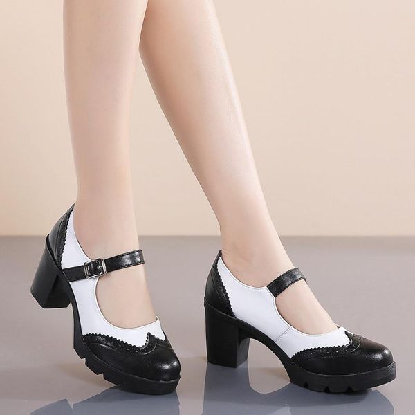 dress shoes fashion 2021 buckle strap mary jane oxford for woman carved color block high heels large size 34-43 women pumps, Black
dress shoes fashion 2021 buckle strap mary jane oxford for woman carved color block high heels large size 34-43 women pumps, Black