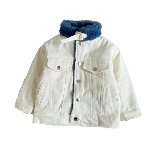down coat boys girls winter plus velvet thick warm 2021 kids denim jeans jacket baby outdoor windproof children design clothes, Blue;gray
down coat boys girls winter plus velvet thick warm 2021 kids denim jeans jacket baby outdoor windproof children design clothes, Blue;gray