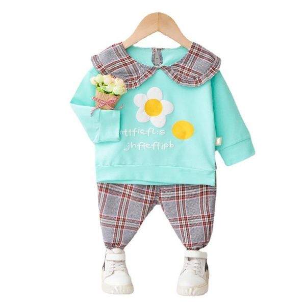clothing sets spring baby girls clothes suit autumn children plaid t-shirt pants 2pcs/sets toddler casual costume kids fashion sportswear, White
clothing sets spring baby girls clothes suit autumn children plaid t-shirt pants 2pcs/sets toddler casual costume kids fashion sportswear, White