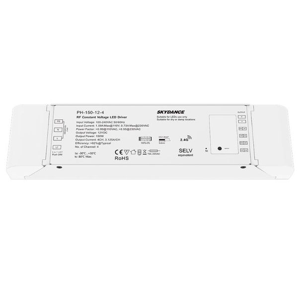 dimmable led driver 150w rf 2.4g wireless ac 110v 220v to 12v 24v 4 channel dim cct rgb rgbw strip rf led driver push dim
dimmable led driver 150w rf 2.4g wireless ac 110v 220v to 12v 24v 4 channel dim cct rgb rgbw strip rf led driver push dim