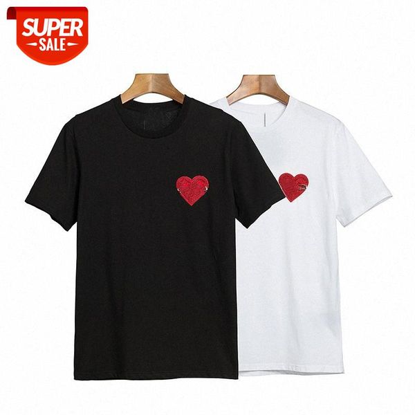 street tide angel red heart pin round neck short sleeve men and women os loose big t-shirt cotton #zn7i, White;black
street tide angel red heart pin round neck short sleeve men and women os loose big t-shirt cotton #zn7i, White;black