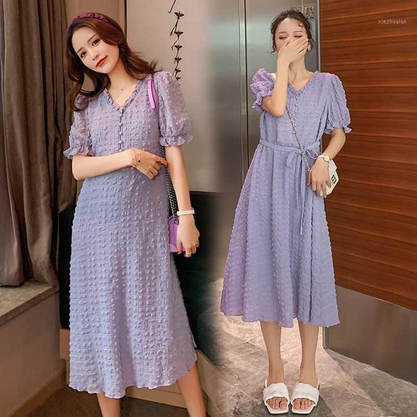 maternity dresses 9661# dress summer v neck short sleeve easy matching loose stylish for pregnant women mom1, White
maternity dresses 9661# dress summer v neck short sleeve easy matching loose stylish for pregnant women mom1, White