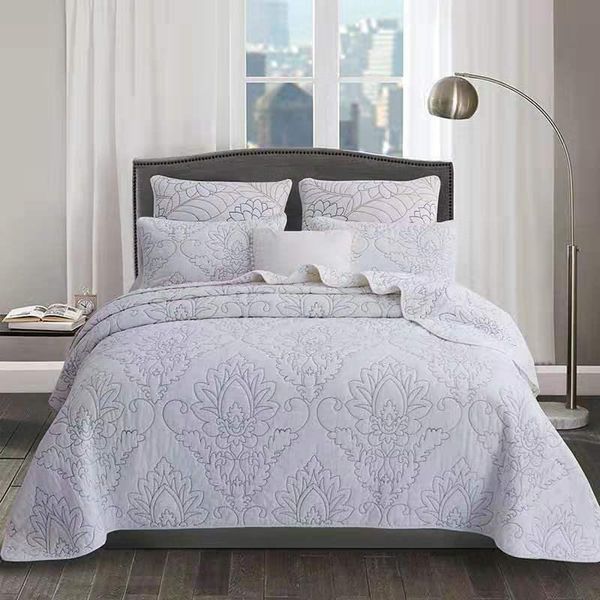 comforters & sets white cotton embroidery quilting quilts american bedcover pillowcase 3pcs europe sale bedspread queen size 230x250cm
comforters & sets white cotton embroidery quilting quilts american bedcover pillowcase 3pcs europe sale bedspread queen size 230x250cm