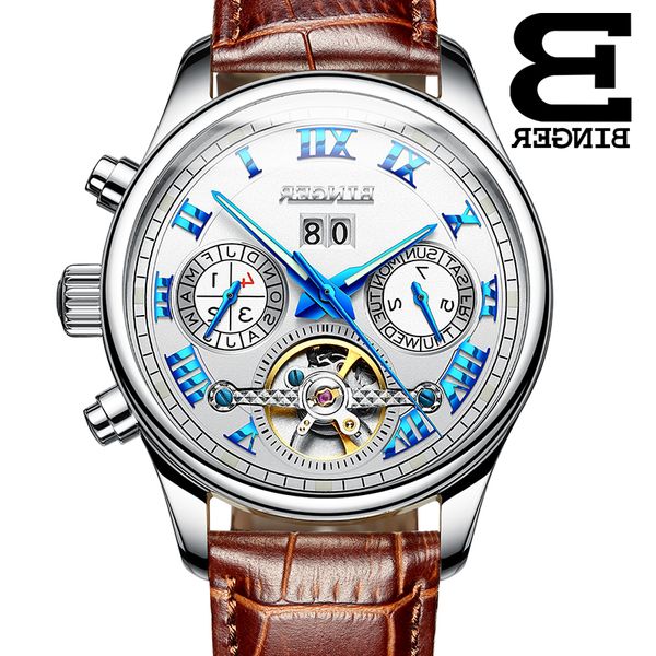 switzerland skeleton automatic watches men mechanical watch binger luxury military leather clock relogio masculino 2019, Slivery;brown
switzerland skeleton automatic watches men mechanical watch binger luxury military leather clock relogio masculino 2019, Slivery;brown