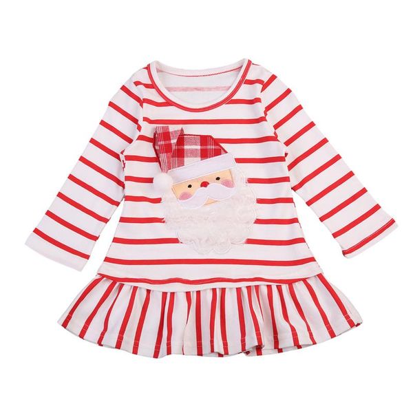 girl's dresses citgeeautumn baby girls christmas santa claus little cute casual xmas striped dress clothes 0-5y, Red;yellow
girl's dresses citgeeautumn baby girls christmas santa claus little cute casual xmas striped dress clothes 0-5y, Red;yellow