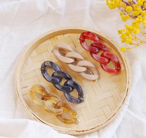 hair clips & barrettes krasivaya resin twist chain girls clip for accessories jewelry, Golden;silver
hair clips & barrettes krasivaya resin twist chain girls clip for accessories jewelry, Golden;silver