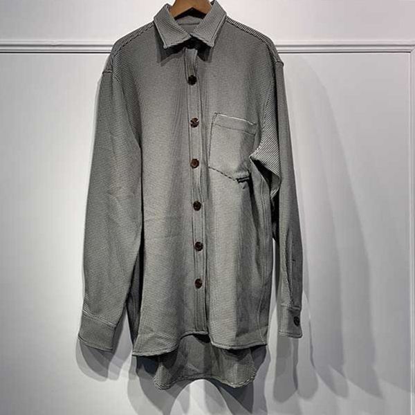 2021 new women turn-down collar shirt plaid loose casual long sleeve one pocket female blouse and c6kw, Black;brown
2021 new women turn-down collar shirt plaid loose casual long sleeve one pocket female blouse and c6kw, Black;brown