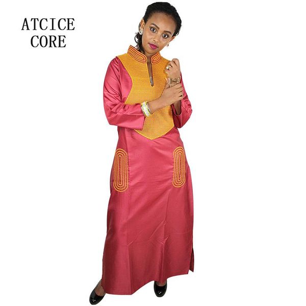 ethnic clothing african dresses for women dashiki bazin riche traditional ladies without scarf, Red
ethnic clothing african dresses for women dashiki bazin riche traditional ladies without scarf, Red