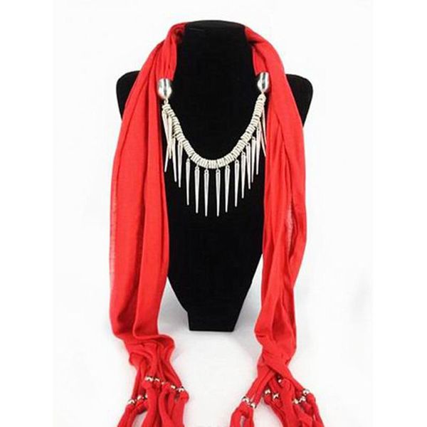 scarves fashion scarf women jewelry charm tassel punk style femme elegant echarpe mujer colgante bufanda vrouwen sjaal, Blue;gray
scarves fashion scarf women jewelry charm tassel punk style femme elegant echarpe mujer colgante bufanda vrouwen sjaal, Blue;gray