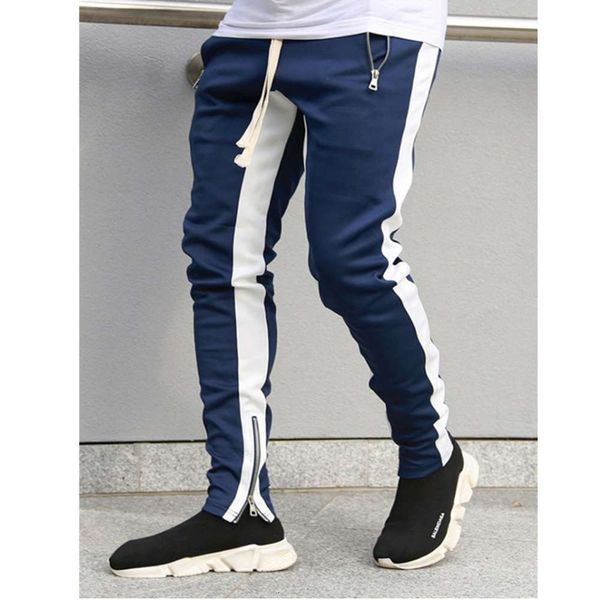 men's fitness and slim pants, foot zipper, cotton leisure sports pants, running pantswinter, Black
men's fitness and slim pants, foot zipper, cotton leisure sports pants, running pantswinter, Black