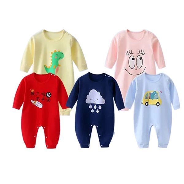 baby rompers born boys girls romper cartoon print cotton long sleeve jumpsuit pure outfits toddler clothing pajamas 210816, Blue
baby rompers born boys girls romper cartoon print cotton long sleeve jumpsuit pure outfits toddler clothing pajamas 210816, Blue