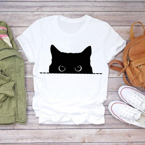 women t-shirts cat cartoon clothing fashion 90s ladies short sleeve print lady womens graphic t shirt female tee t-shirt, White
women t-shirts cat cartoon clothing fashion 90s ladies short sleeve print lady womens graphic t shirt female tee t-shirt, White