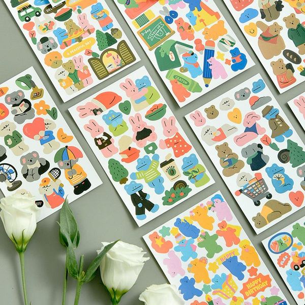 gift wrap 1 sheet creative cartoon little bear life paper sticker decoration diy ablum diary scrapbooking label cute stationeryÂ
gift wrap 1 sheet creative cartoon little bear life paper sticker decoration diy ablum diary scrapbooking label cute stationeryÂ