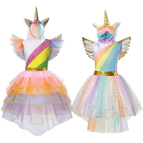 girls unicorn dress up costume kids halloween ball gown cosplay princess children birthday unicorn party fancy dress clothing, Red;yellow
girls unicorn dress up costume kids halloween ball gown cosplay princess children birthday unicorn party fancy dress clothing, Red;yellow